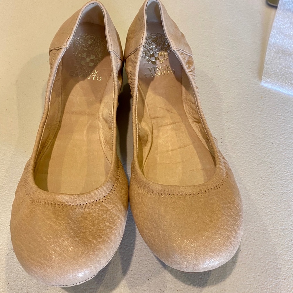 Vince Camuto Nude Flats